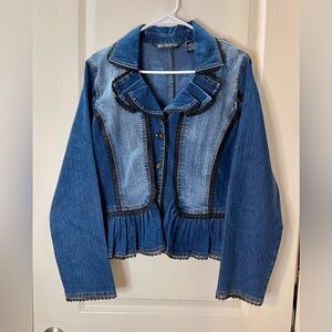 Women's Blue Denim Jean Jacket